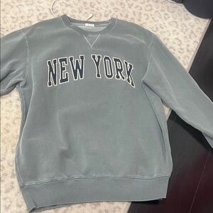Gray New York brandy Sweater